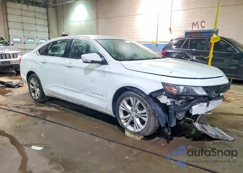 2015 Chevrolet Impala Lt из США, поврежденный, VIN 2G1115SL8F9199893